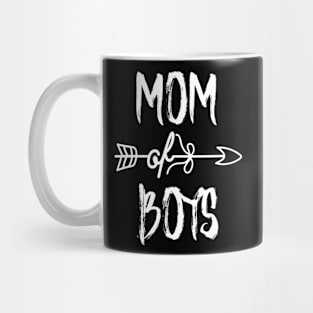 Mom of Boys Gift For Mama Mug